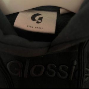 Glossier limited edition green hoddie